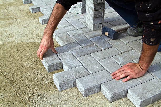 Best Cobblestone Driveway Pavers  in Girard, KS